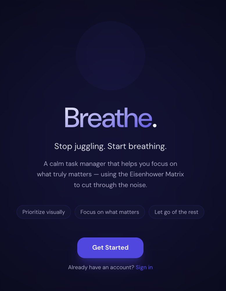 Breathe 🦋 preview